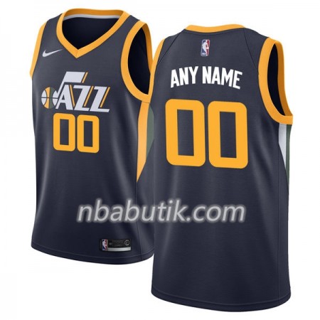 NBA Mænd Trøje Utah Jazz Custom Nike 2017-18 Navy Swingman NBA Mænd Trøje Utah Jazz Custom Nike 2017-18 Navy Swingman